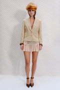 Beige Tailored Blazer