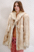 Cream Fur Coat