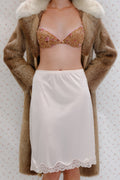 Ivory Lace Lingerie Skirt