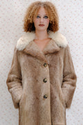 Cream Vintage Fur