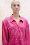 Pink Pleated Shirt