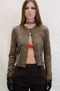 Leopard Print Cardigan