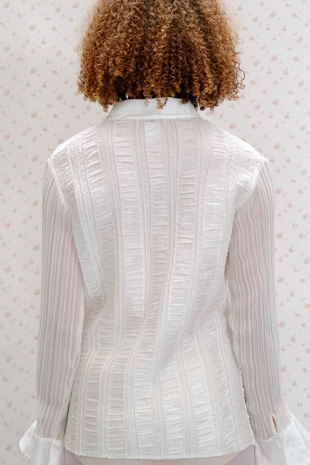 White Sheer Blouse