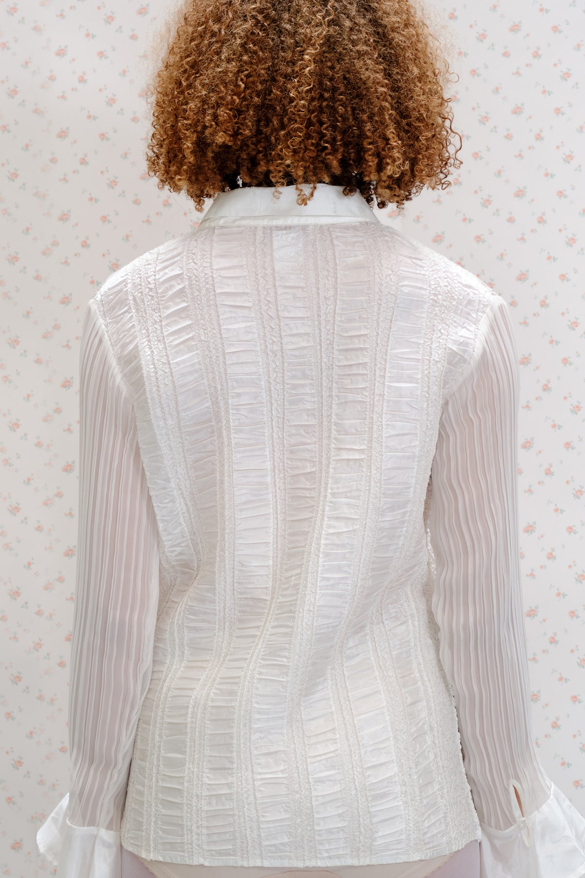 White Sheer Blouse