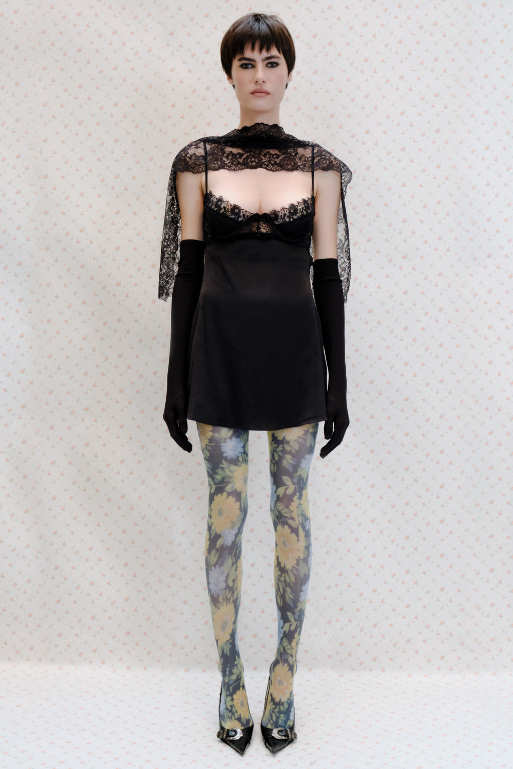 Black Lace Babydoll