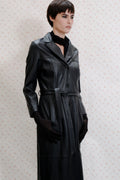 Black Leather Coat