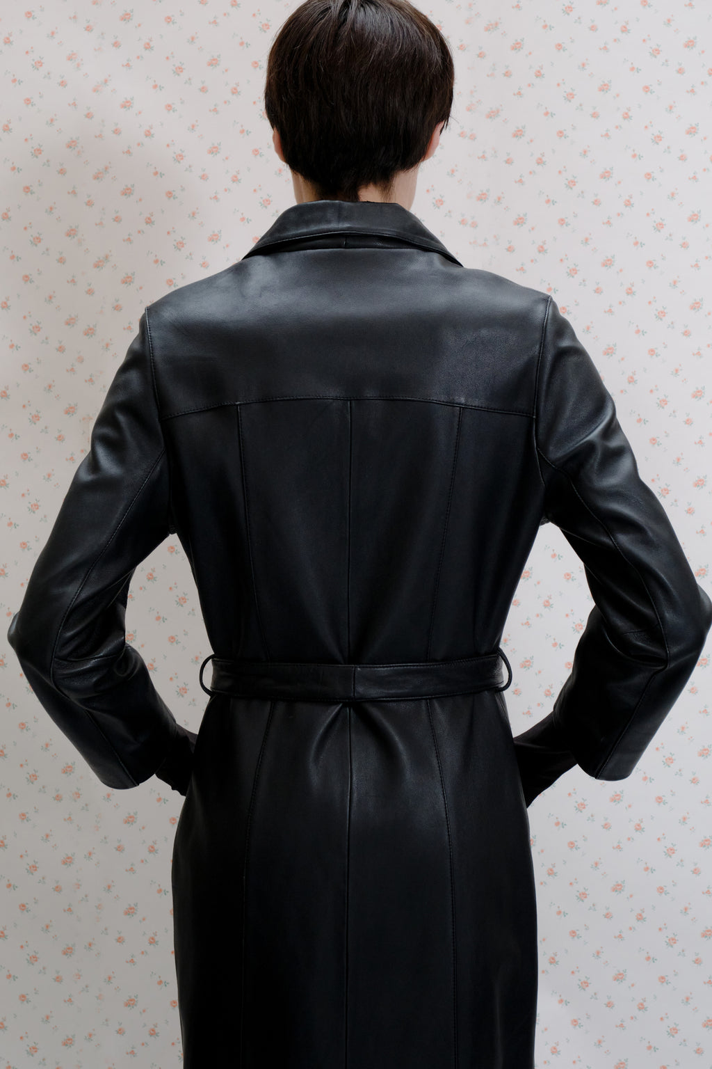 Black Leather Coat