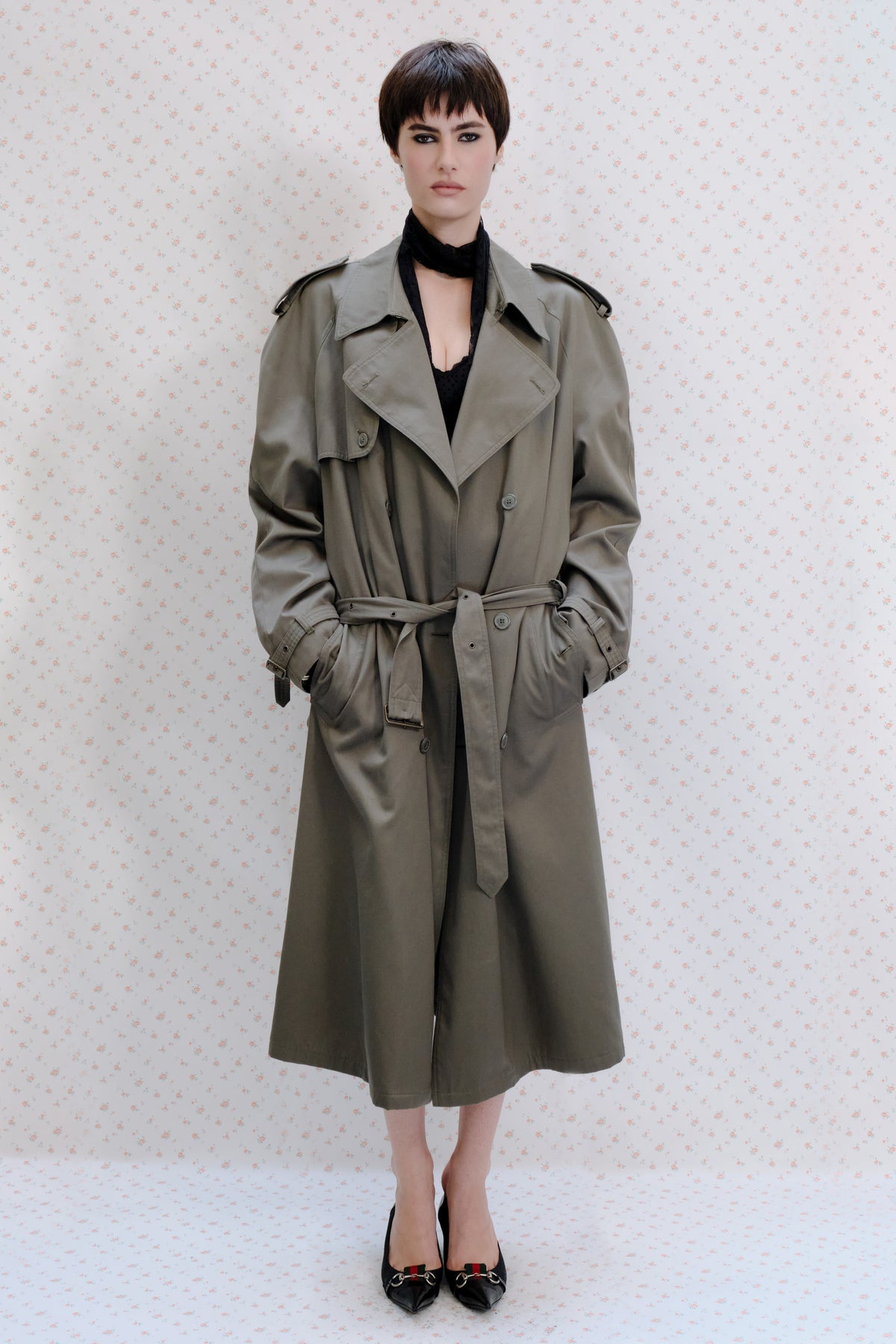 JUPITER Khaki Trench Coat