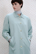 Pastel Blue Vintage Coat