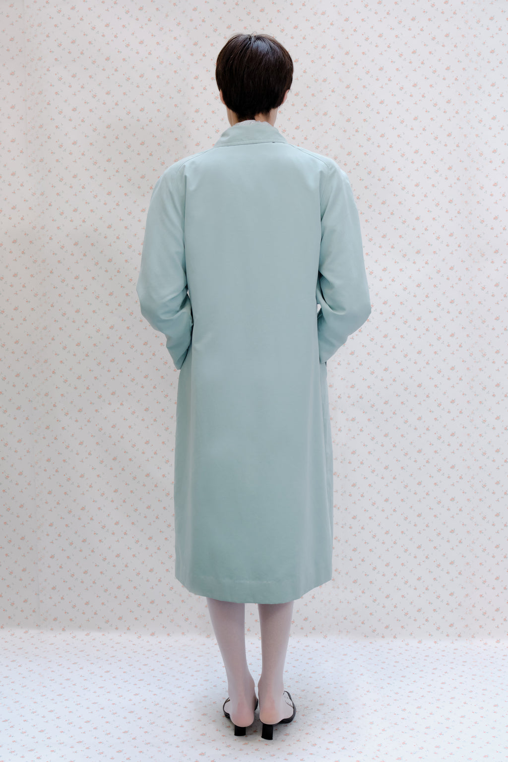 Pastel Blue Vintage Coat