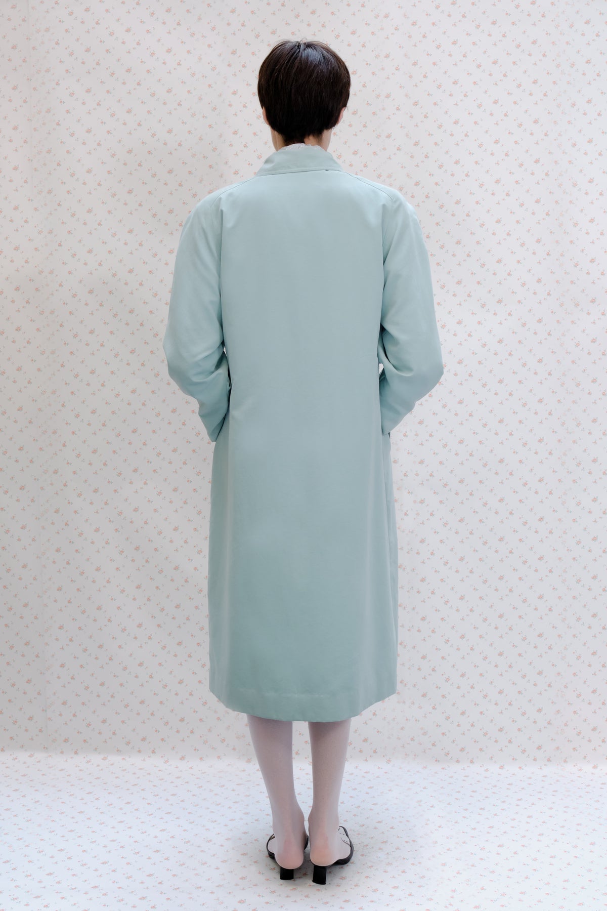 Pastel Blue Vintage Coat