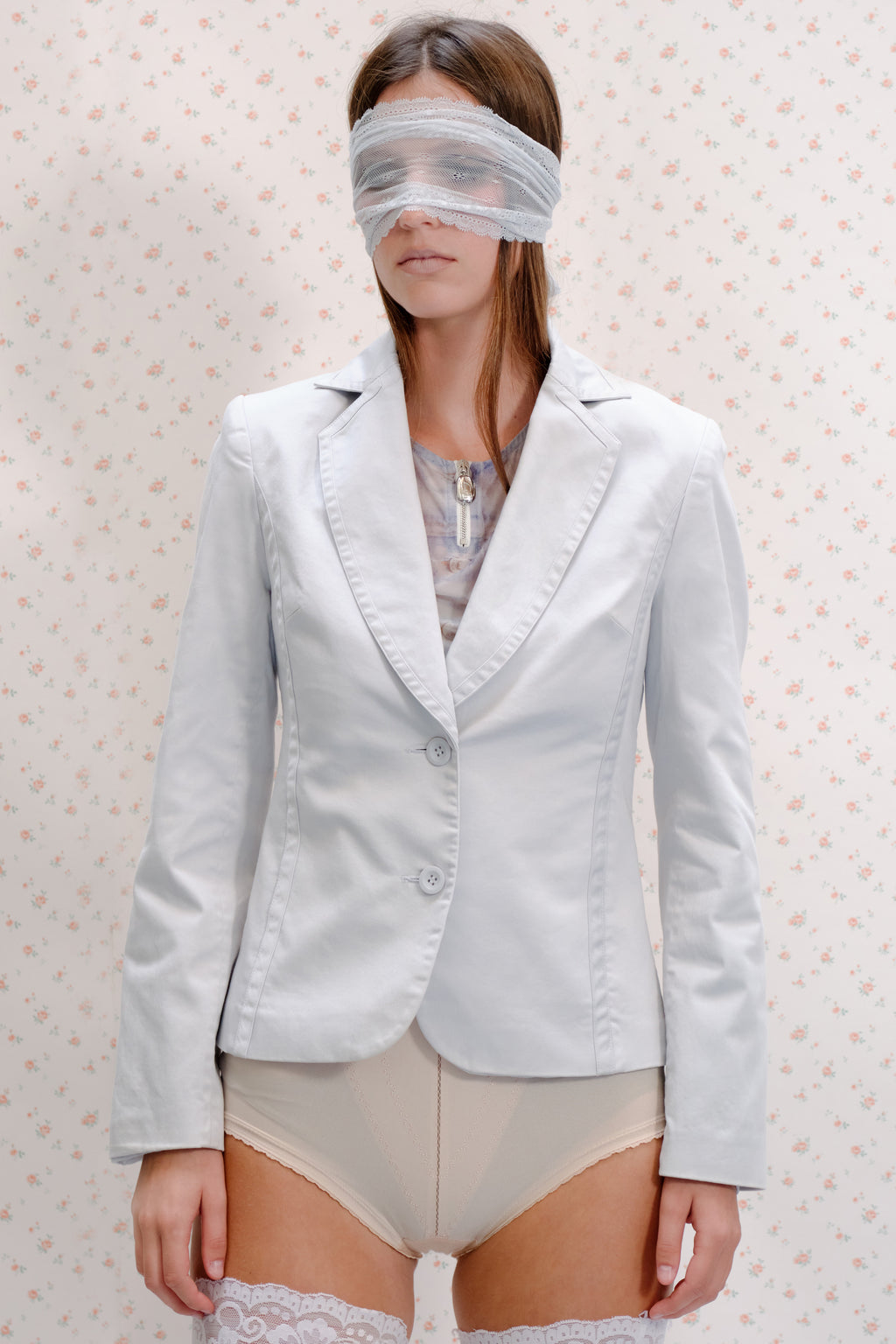 Light Grey Tailored Blazer