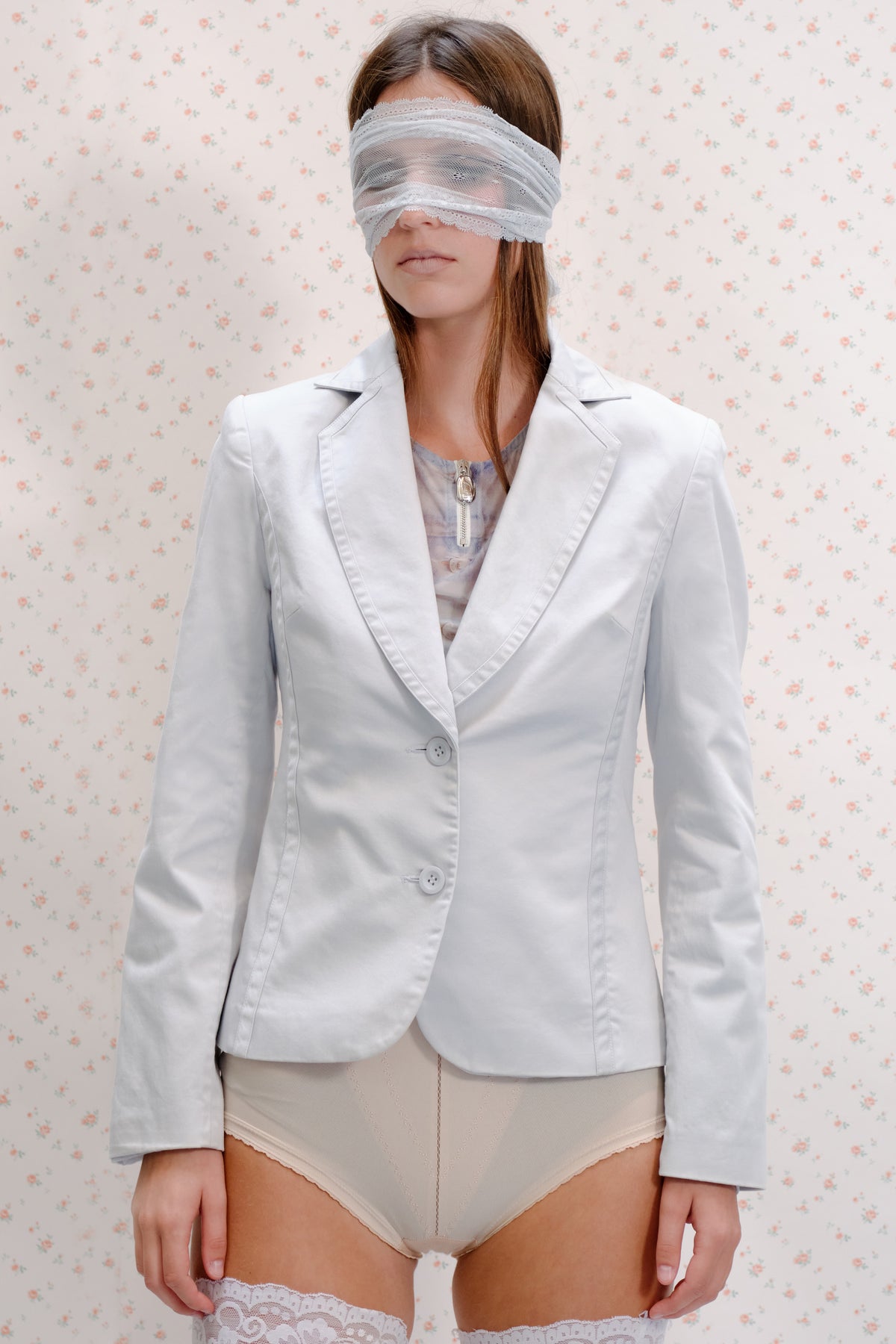 Light Grey Tailored Blazer