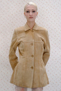 Beige Suede Jacket