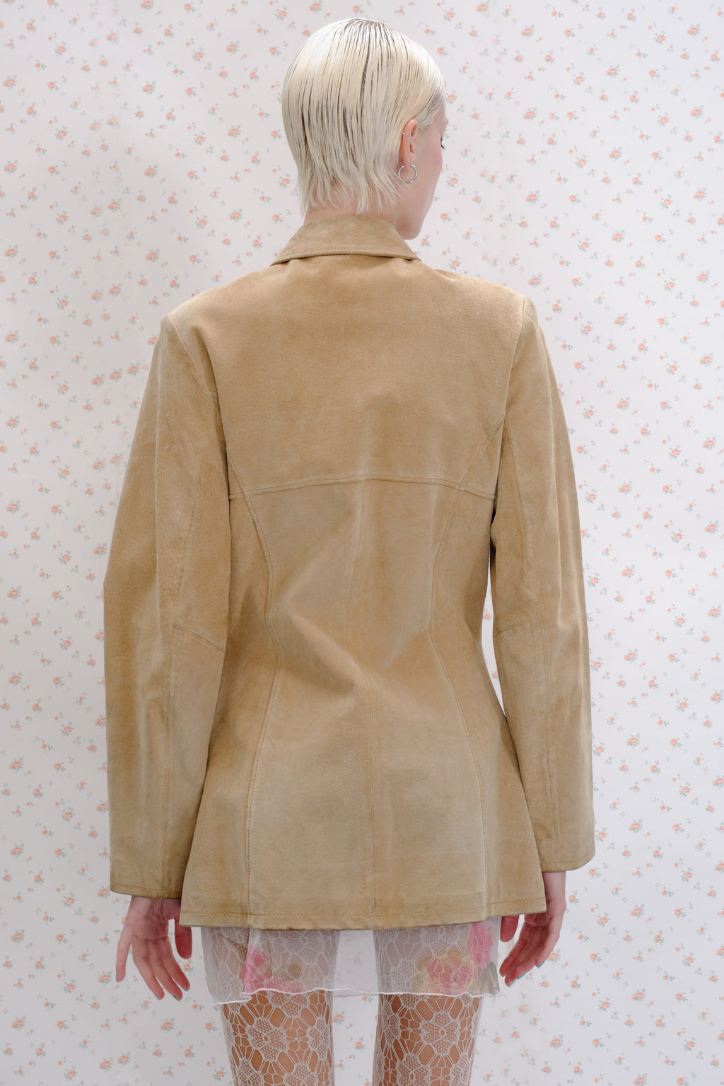 Beige Suede Jacket