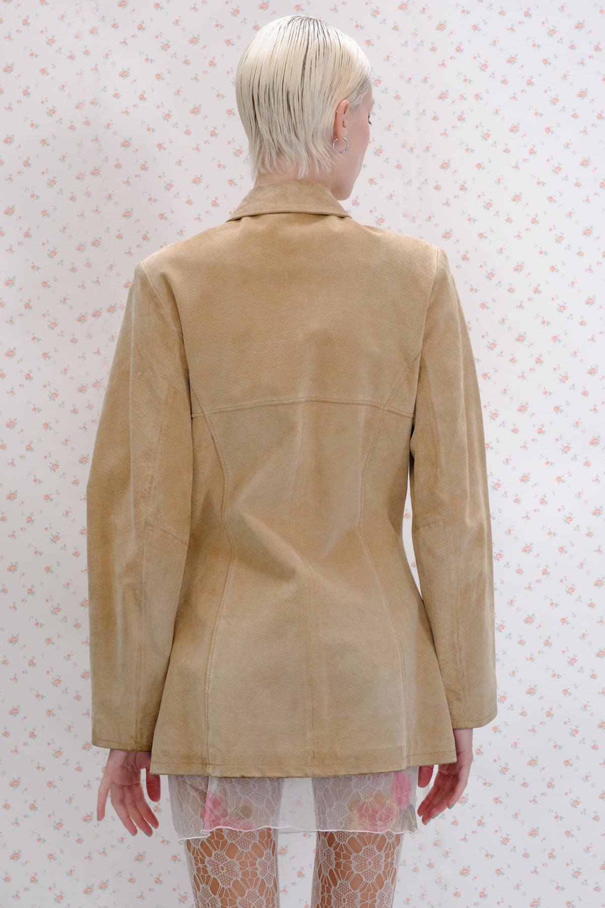 Beige Suede Jacket