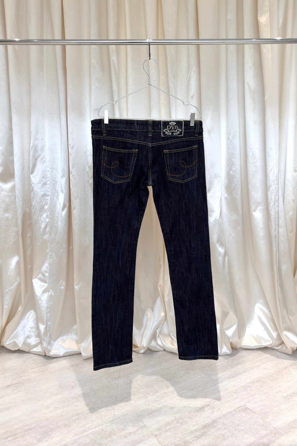 VICTORIA BECKHAM Dark Blue Jeans