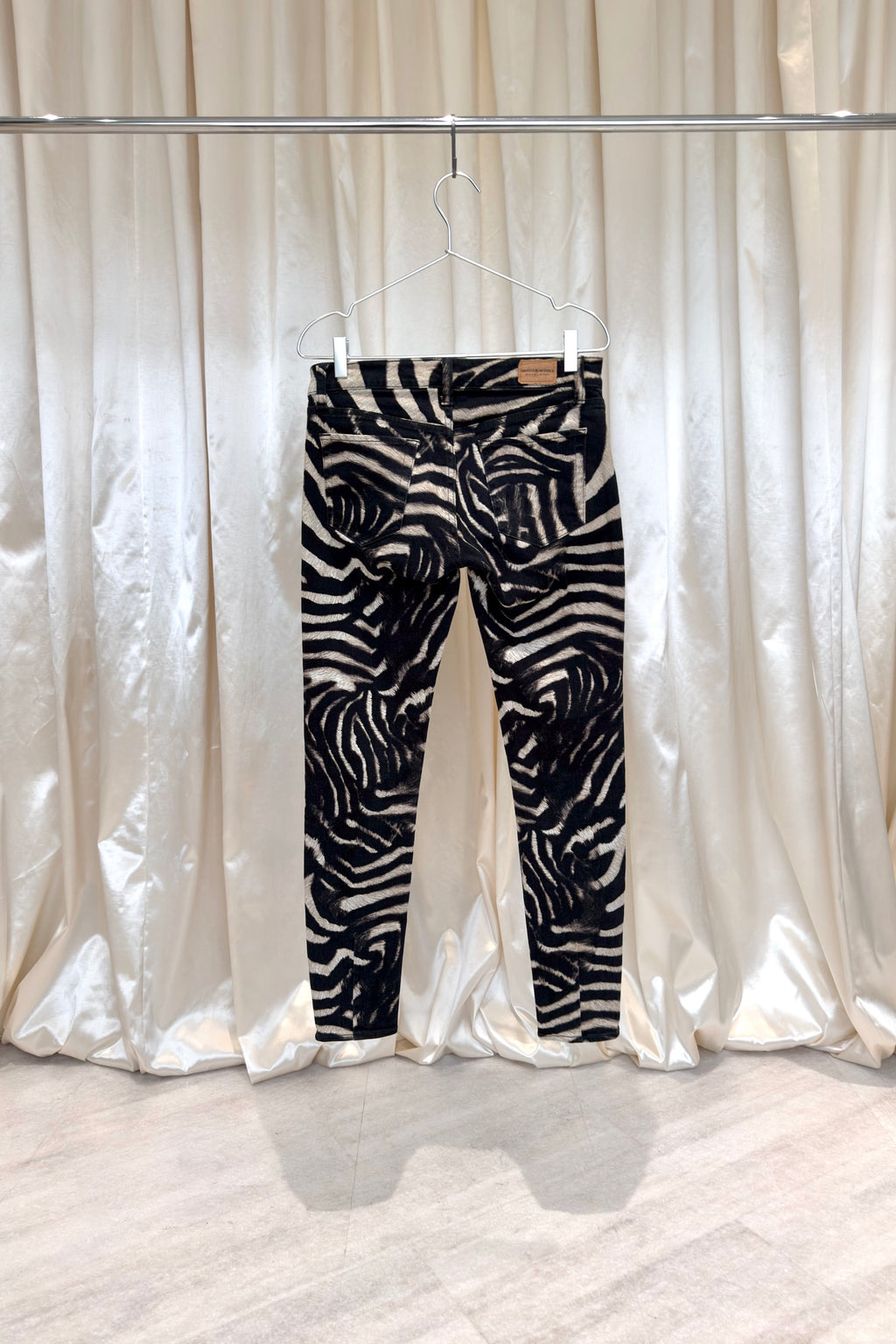 Zebra Print Jeans