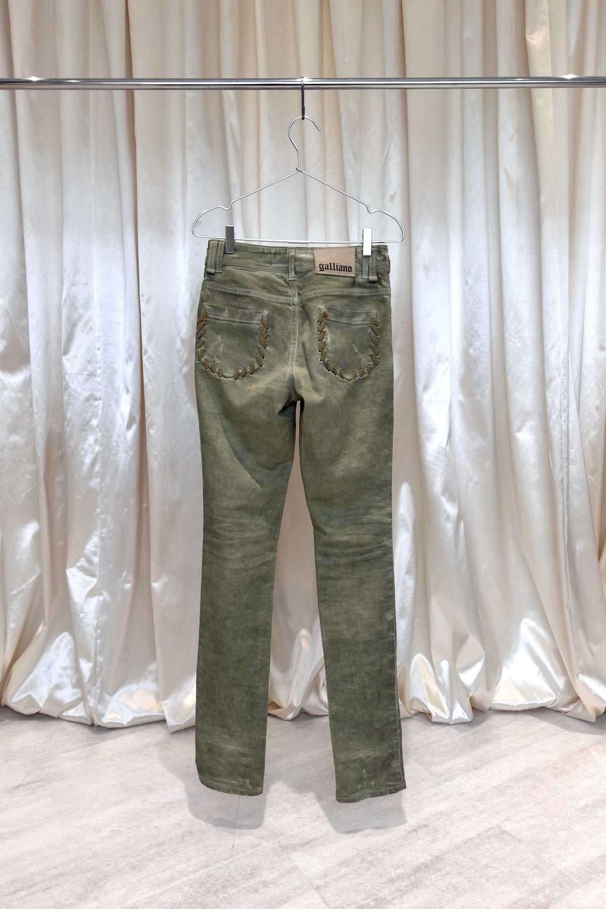 Vintage Khaki Low-Rise Jeans