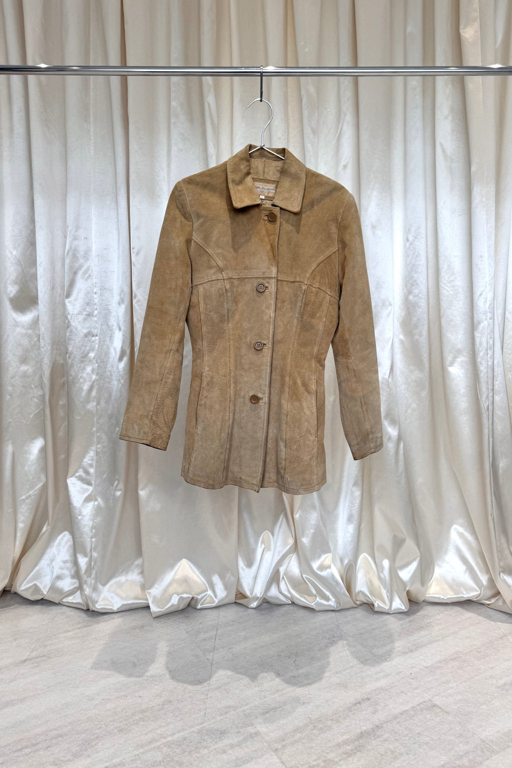 Beige Suede Jacket