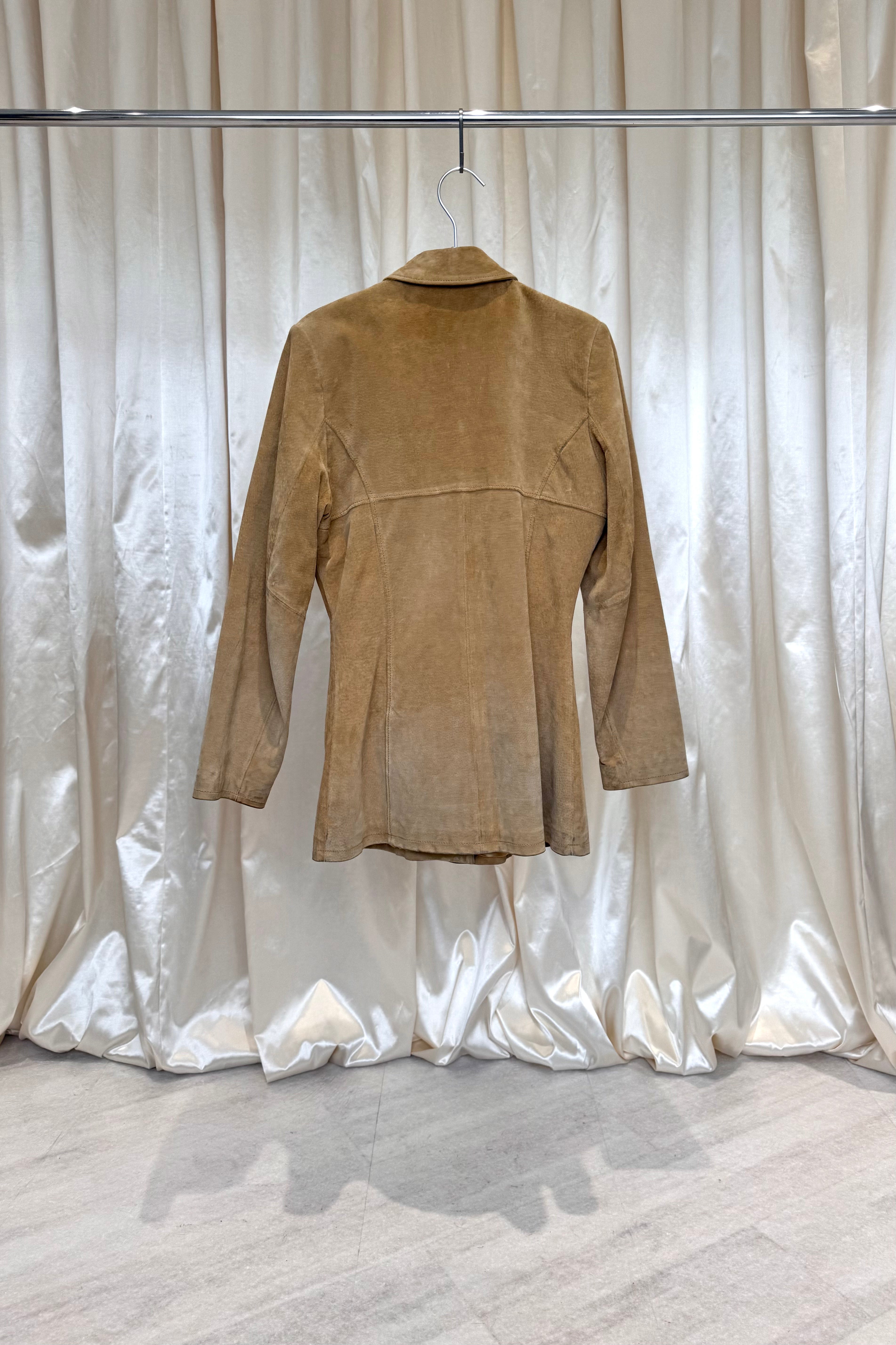 Beige Suede Jacket