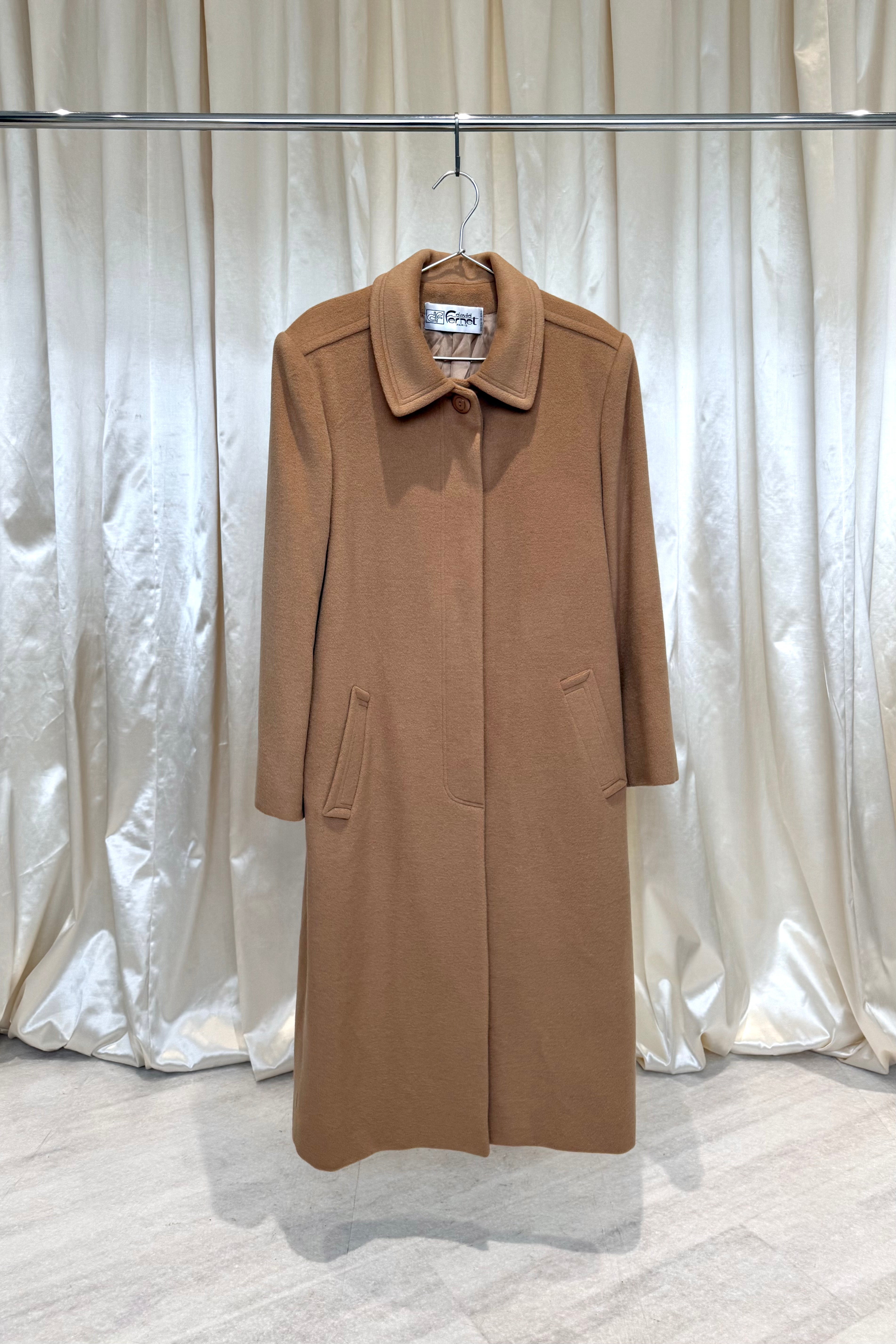 Beige Wool Coat
