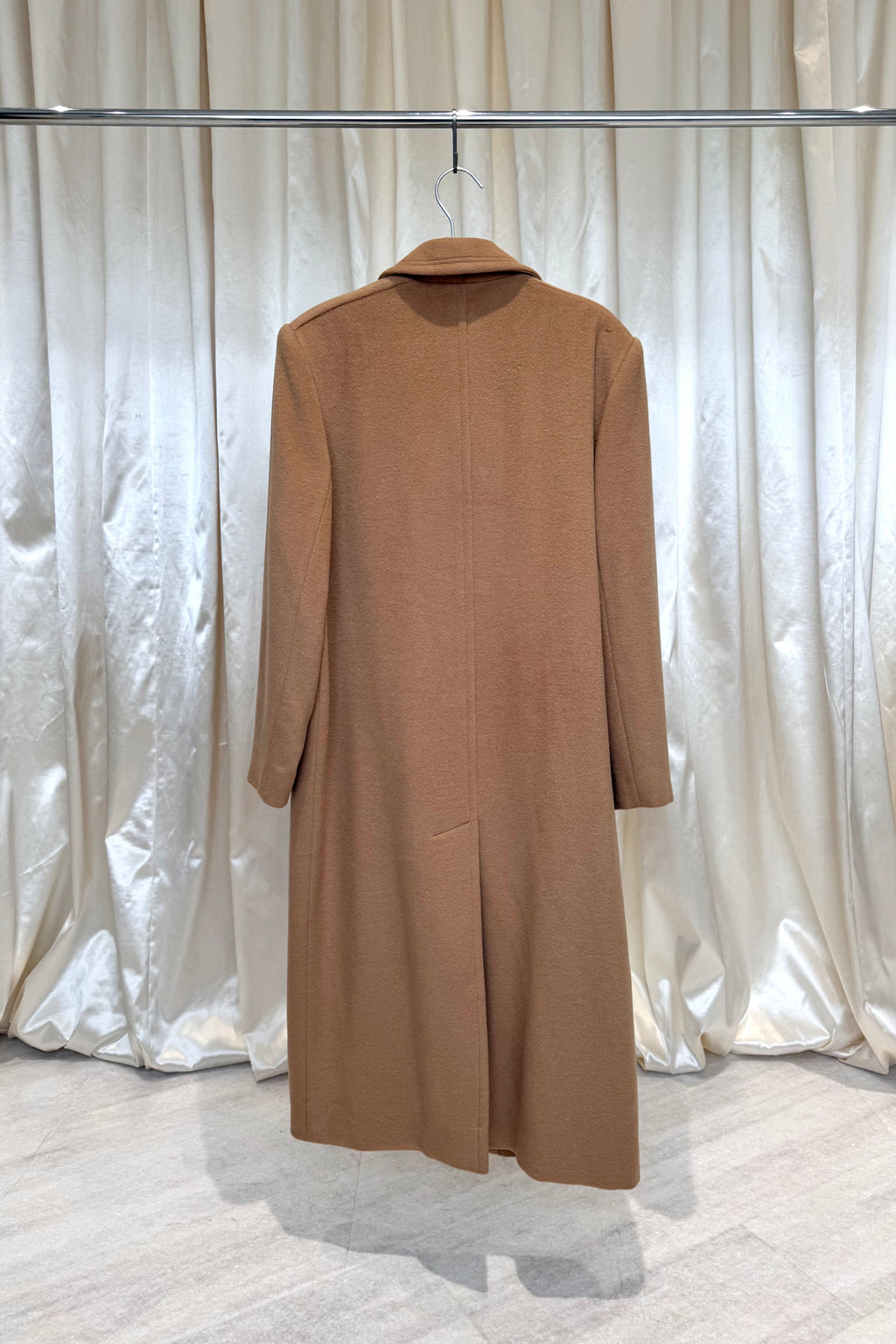 Beige Wool Coat