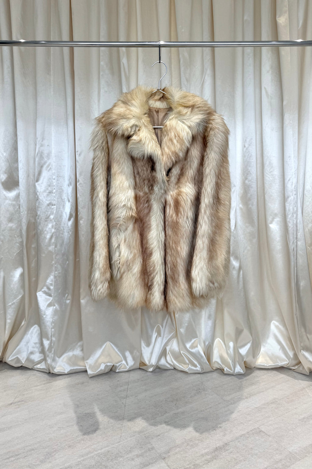 Cream Fur Coat