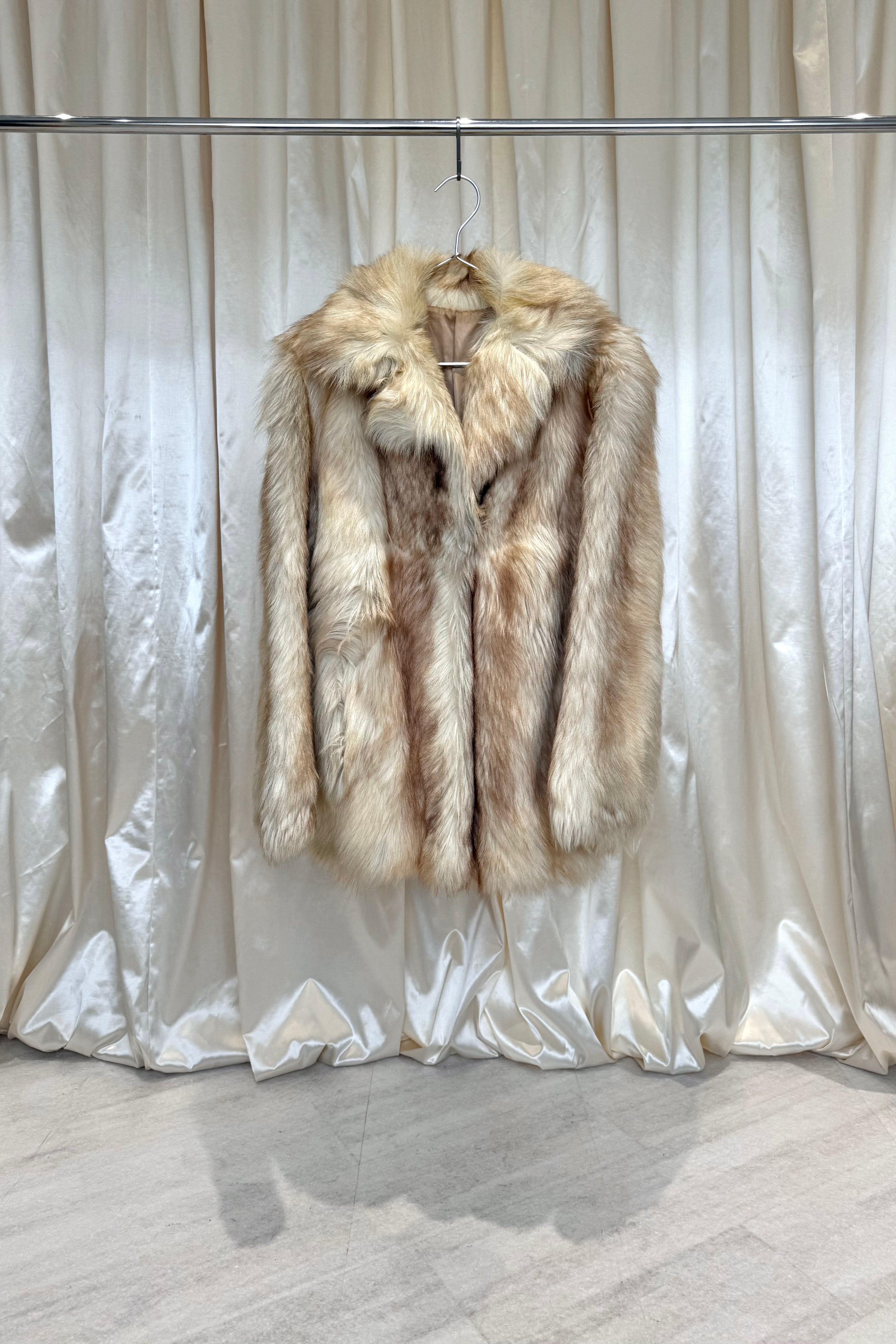 Cream Fur Coat