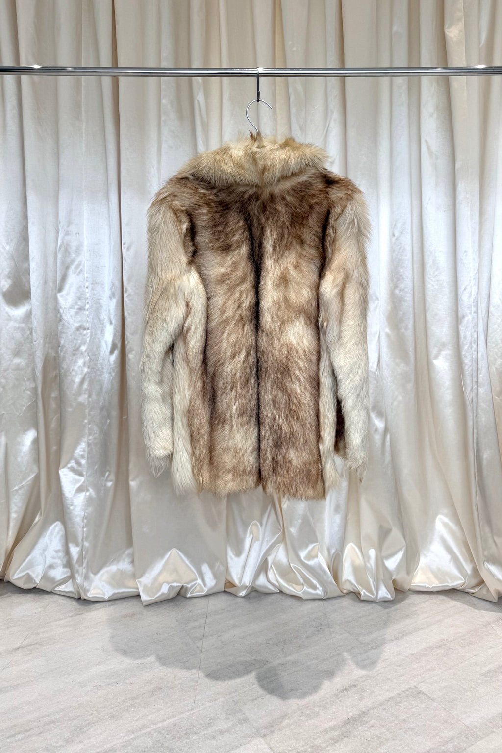 Cream Fur Coat