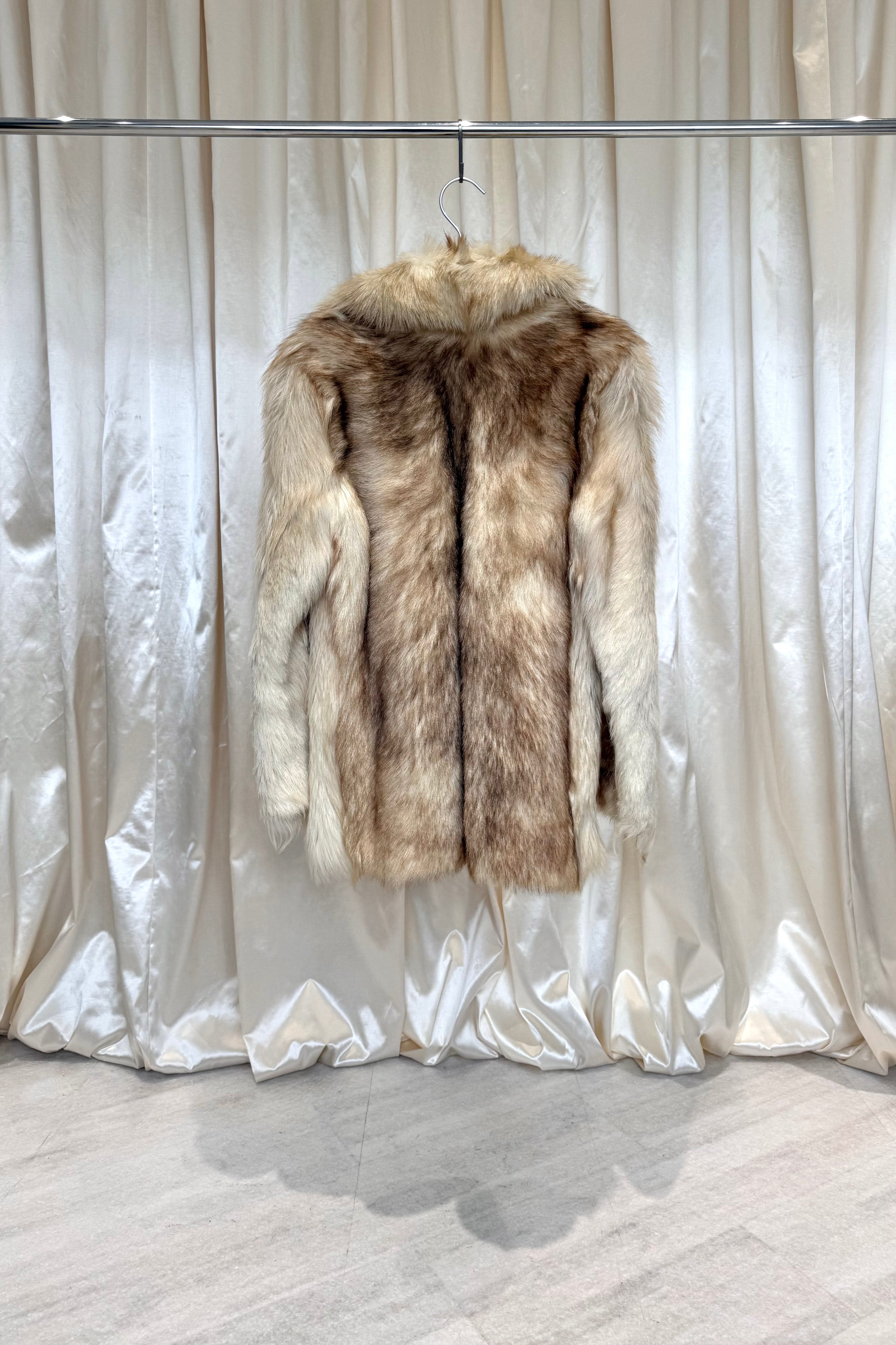 Cream Fur Coat
