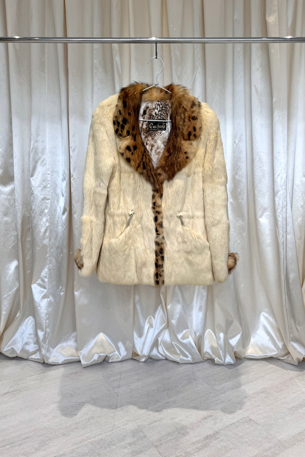 Crimora Cream Fur Coat
