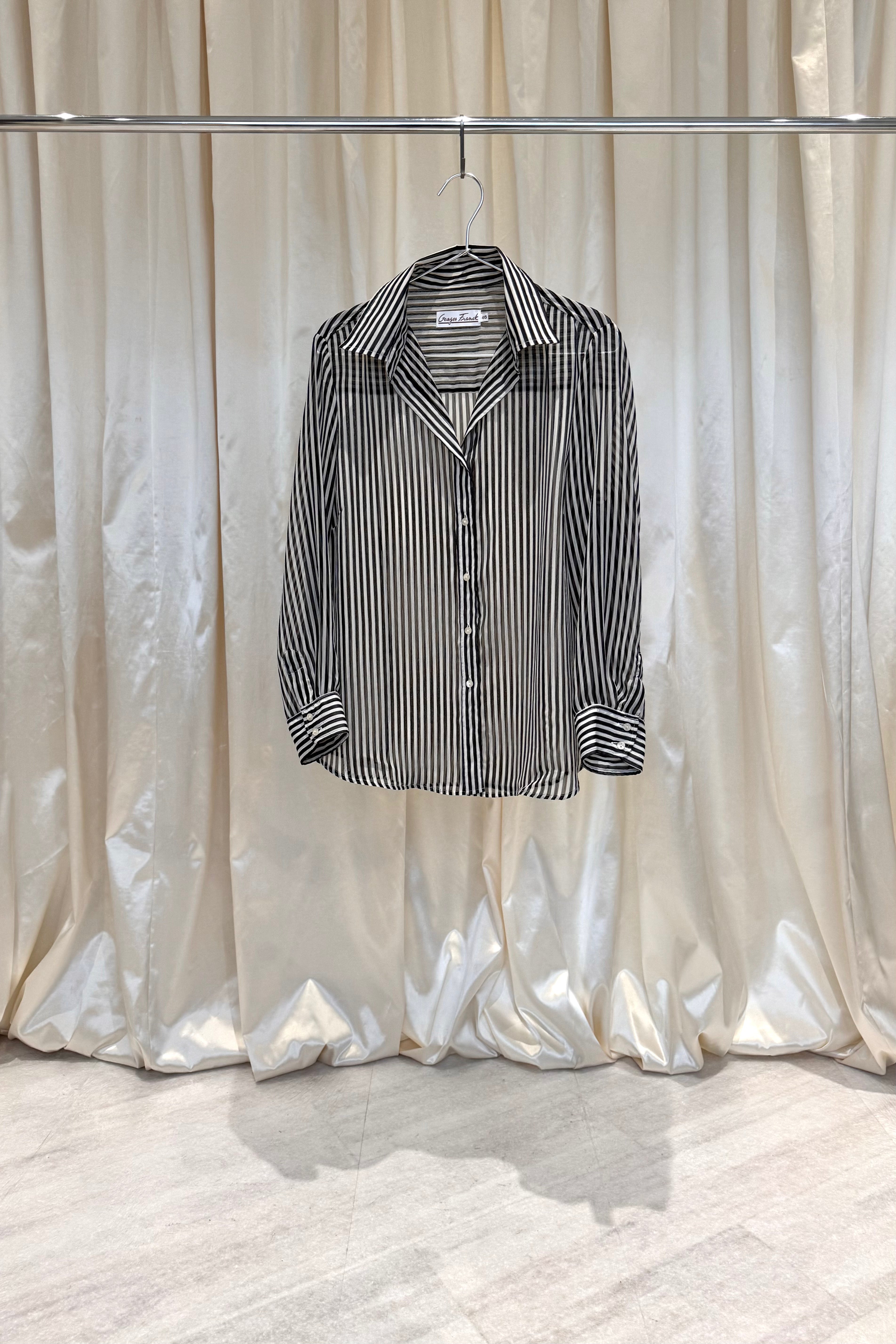 Sheer Striped Shirt