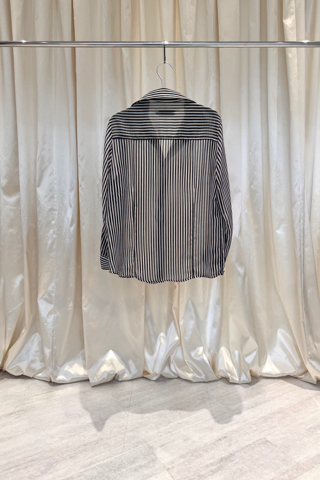 Sheer Striped Shirt