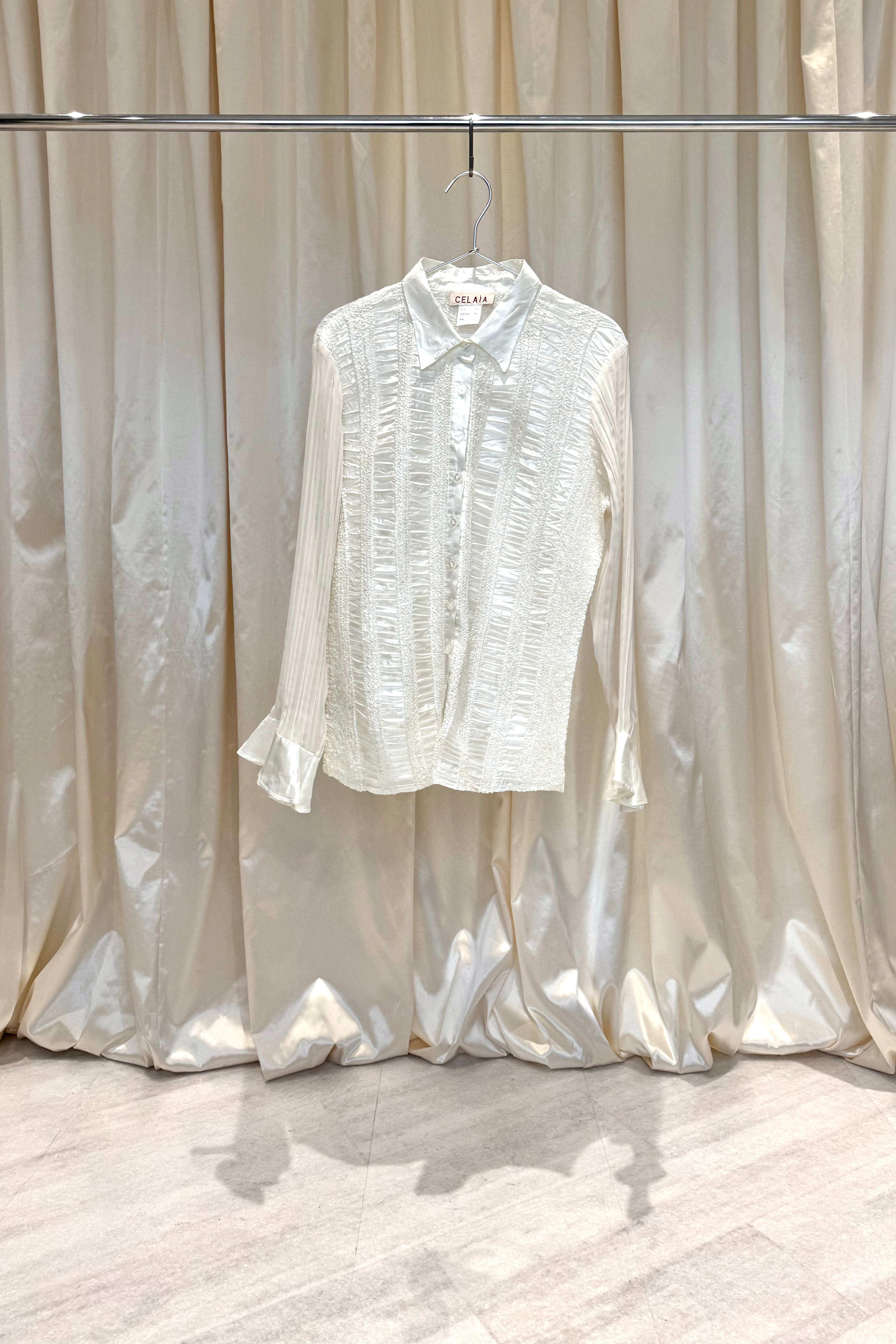 White Sheer Blouse