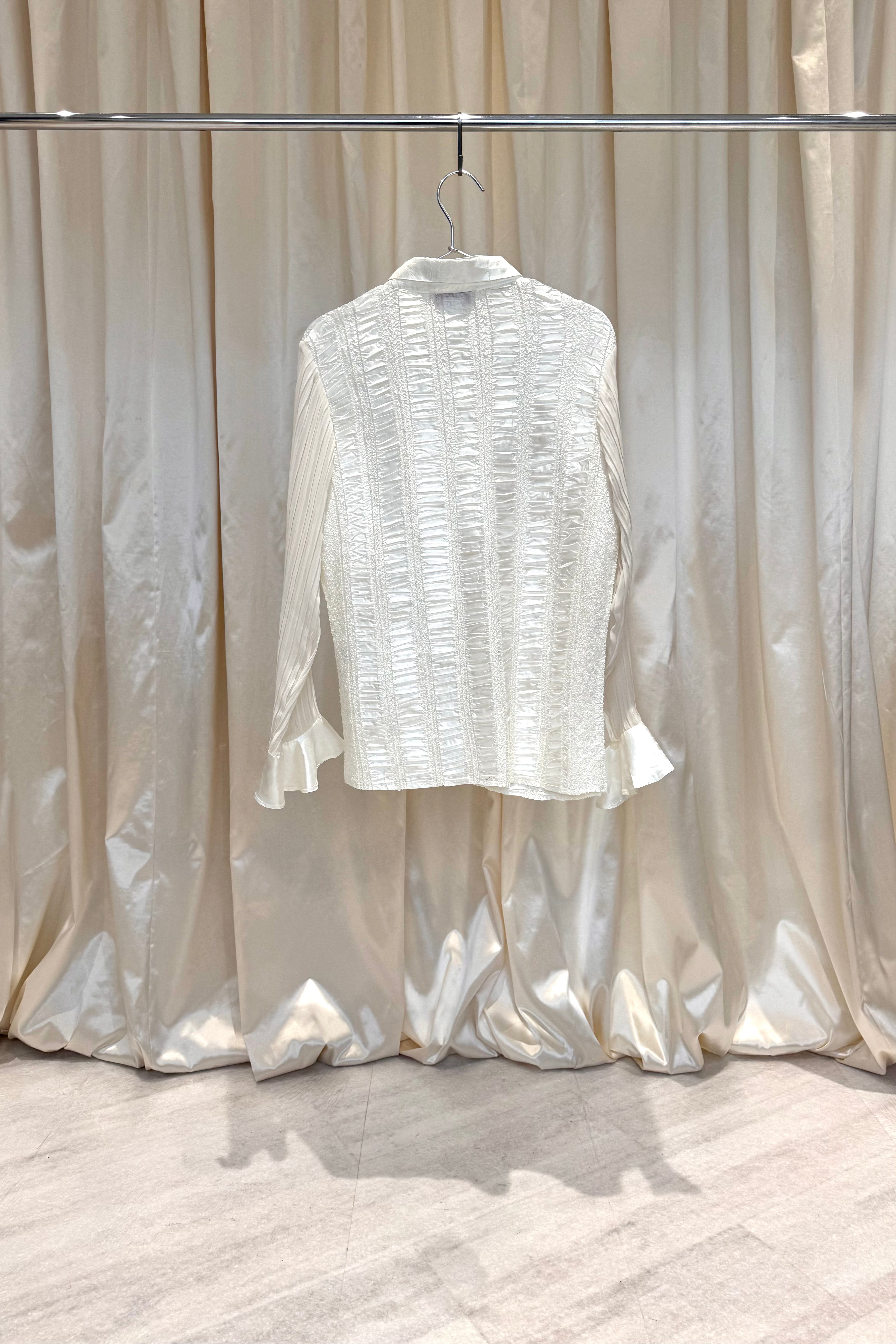 White Sheer Blouse