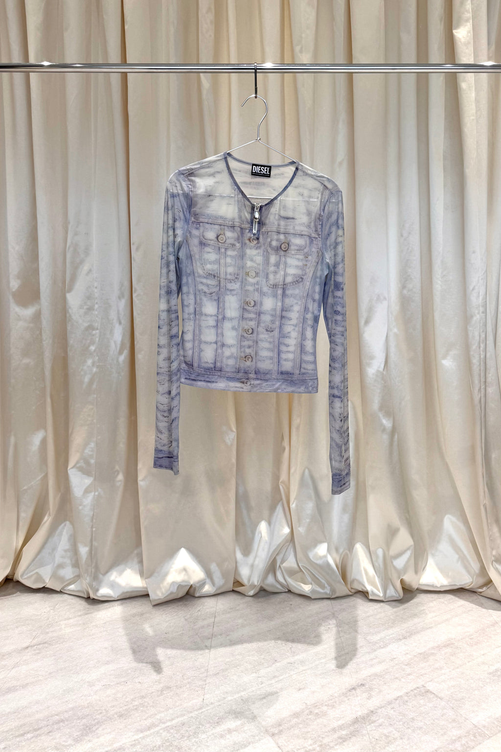Printed Long Sleeve Top