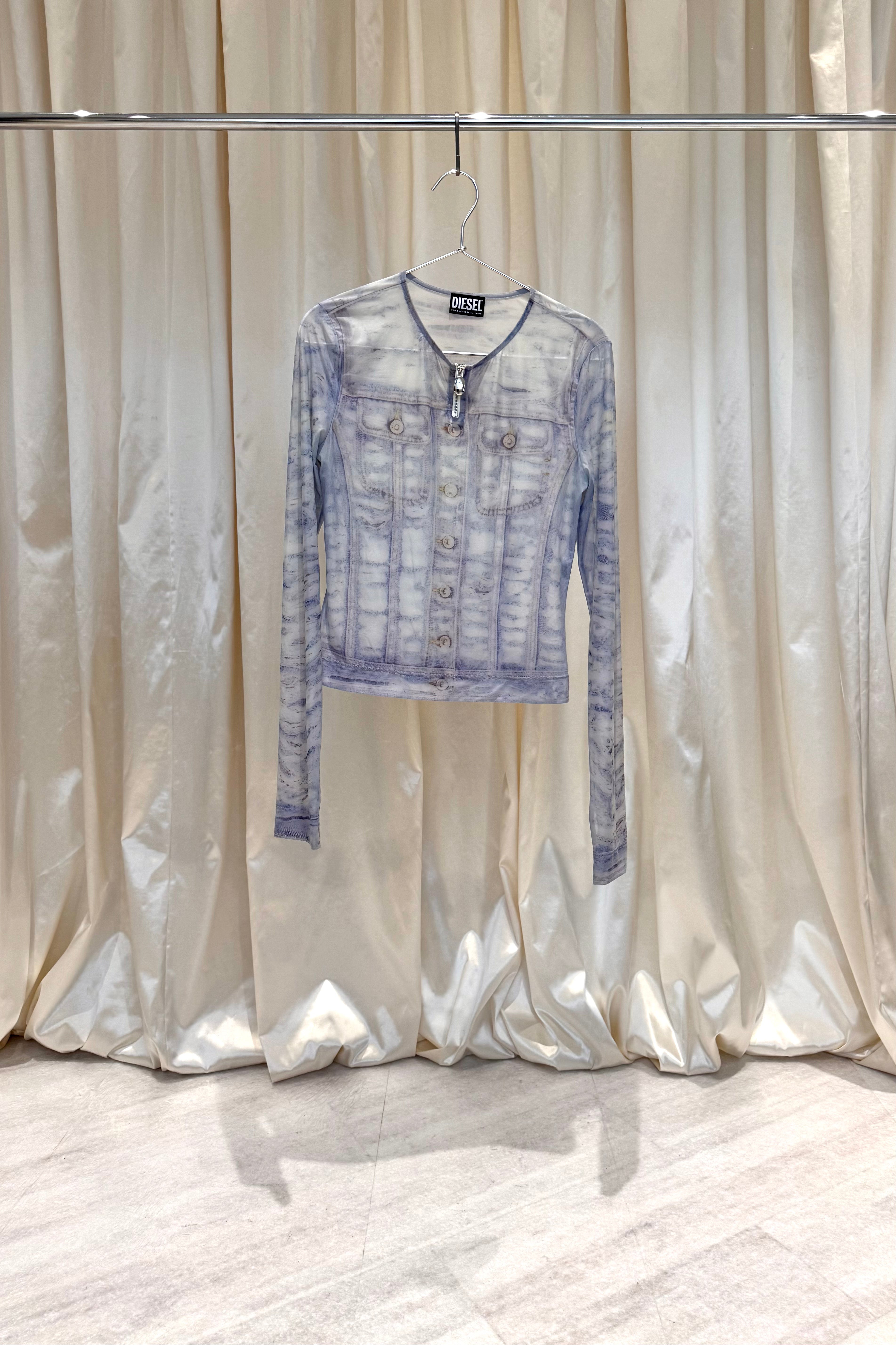 Printed Long Sleeve Top