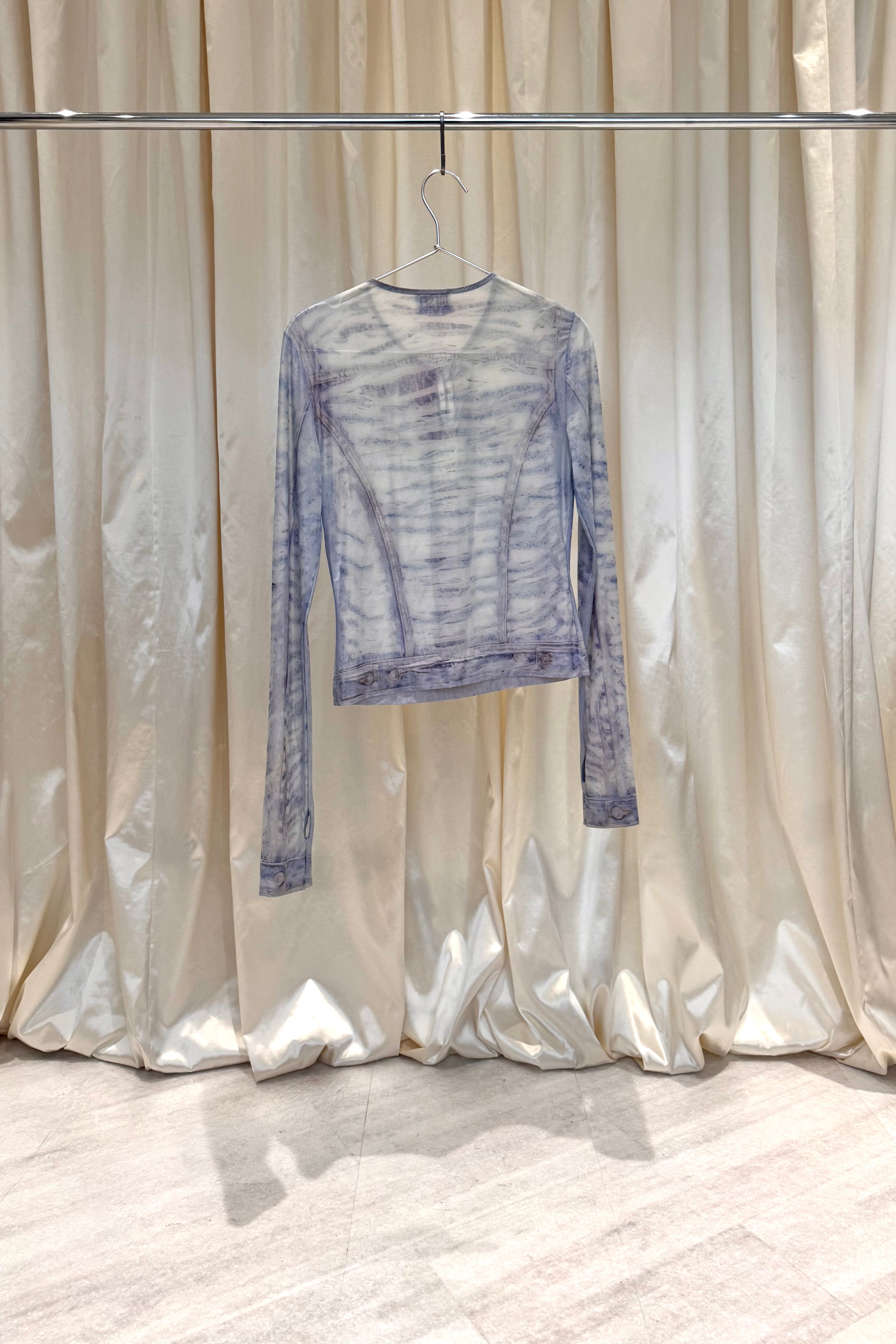 Printed Long Sleeve Top