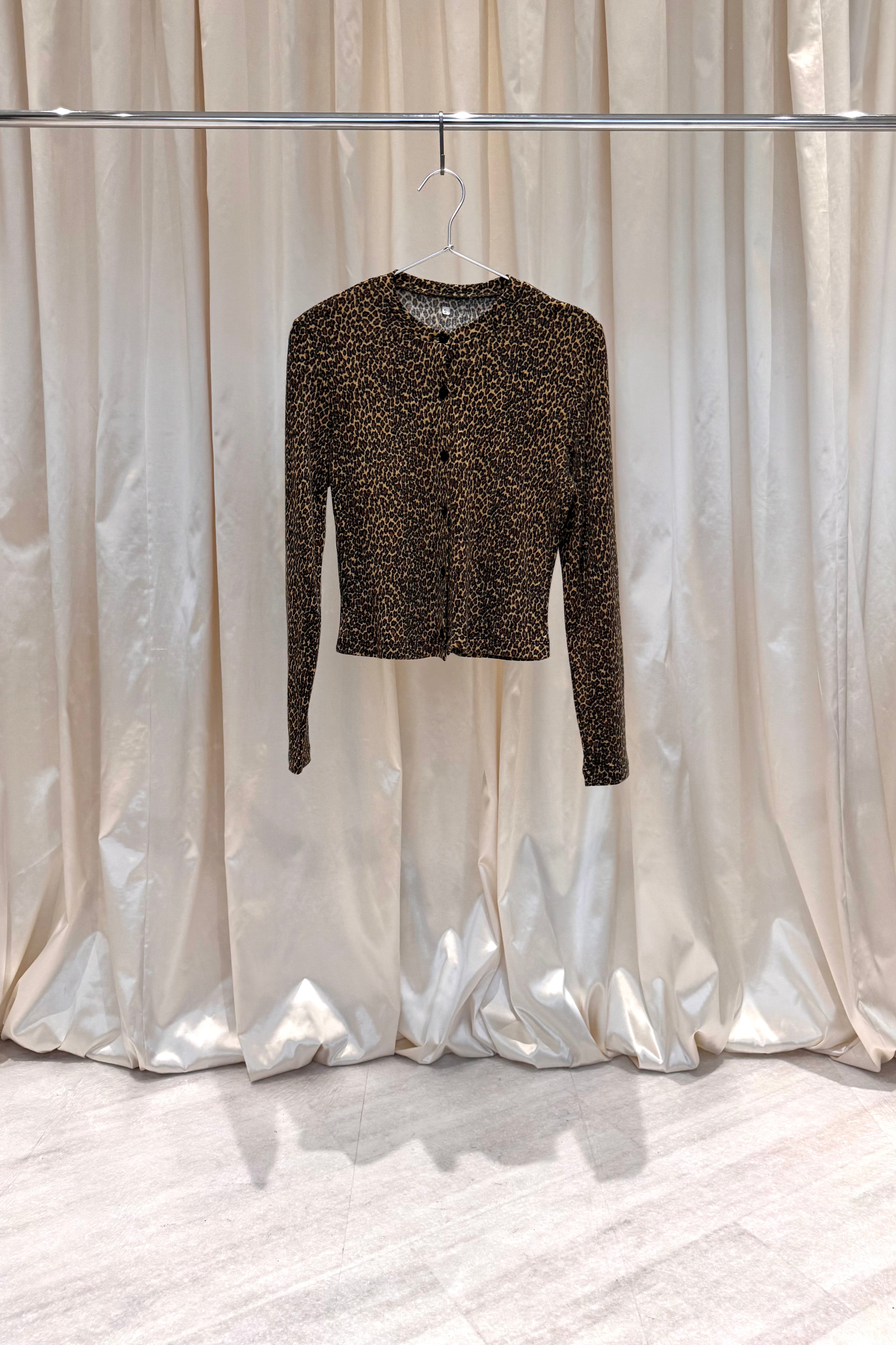 Leopard Print Cardigan