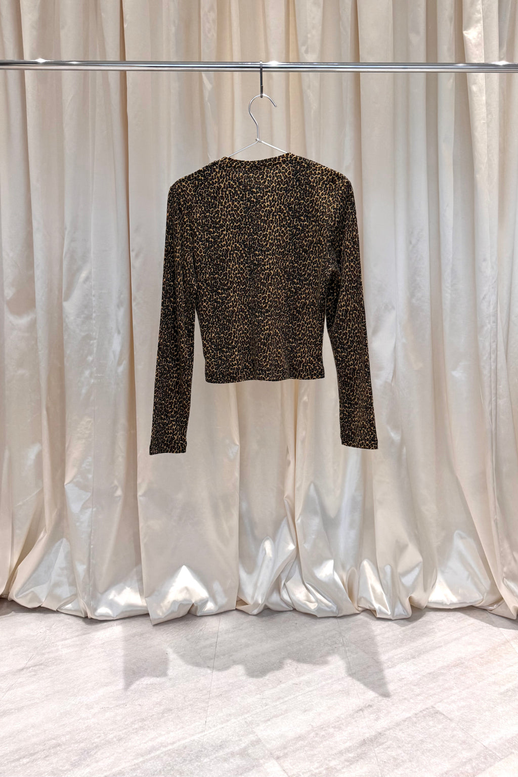 Leopard Print Cardigan