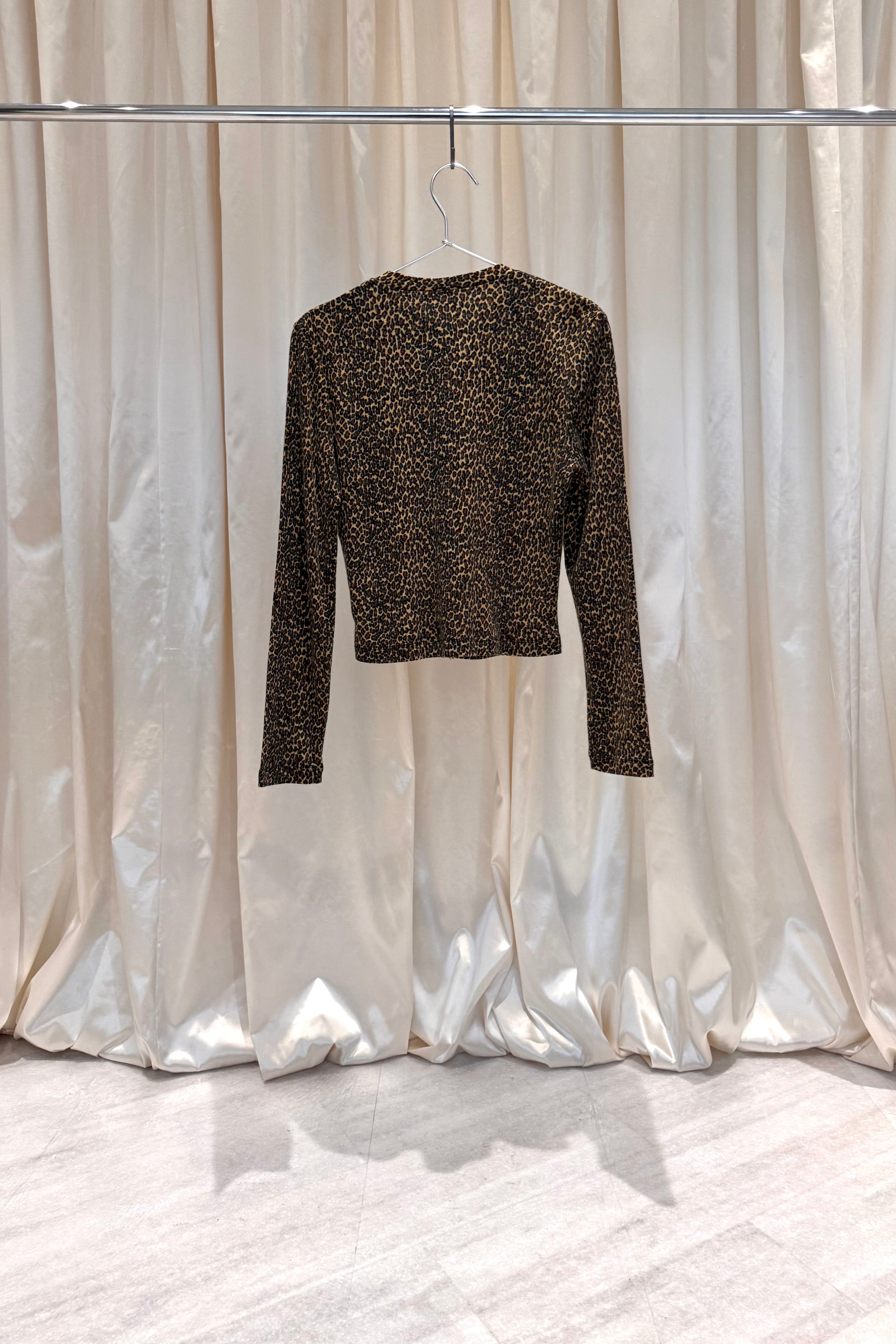 Leopard Print Cardigan