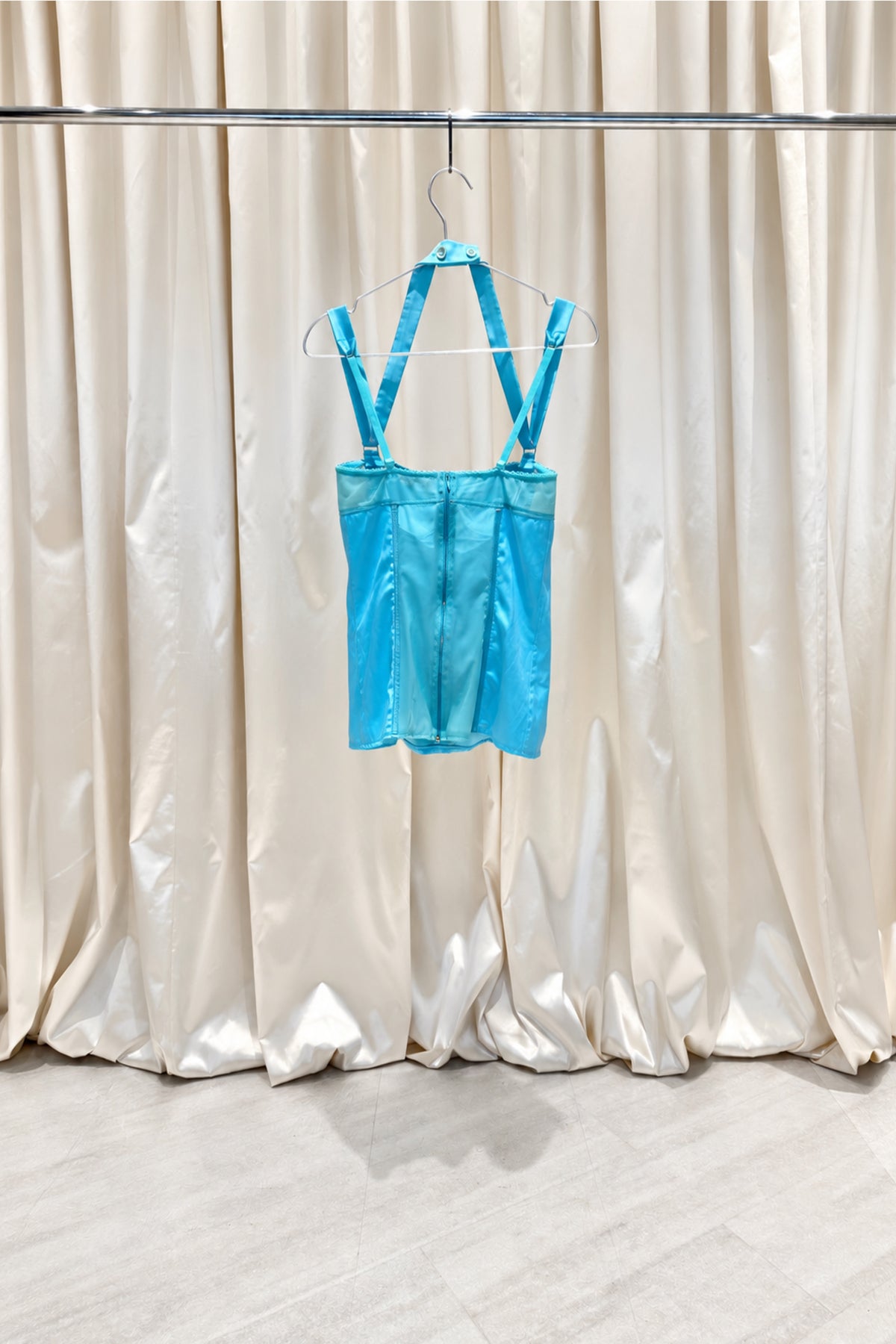 Turquoise Corset Top