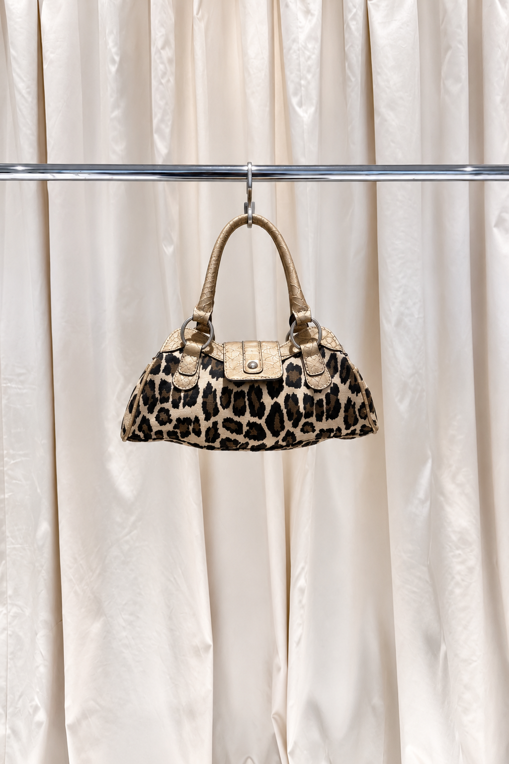 Mini Leopard Print Bag