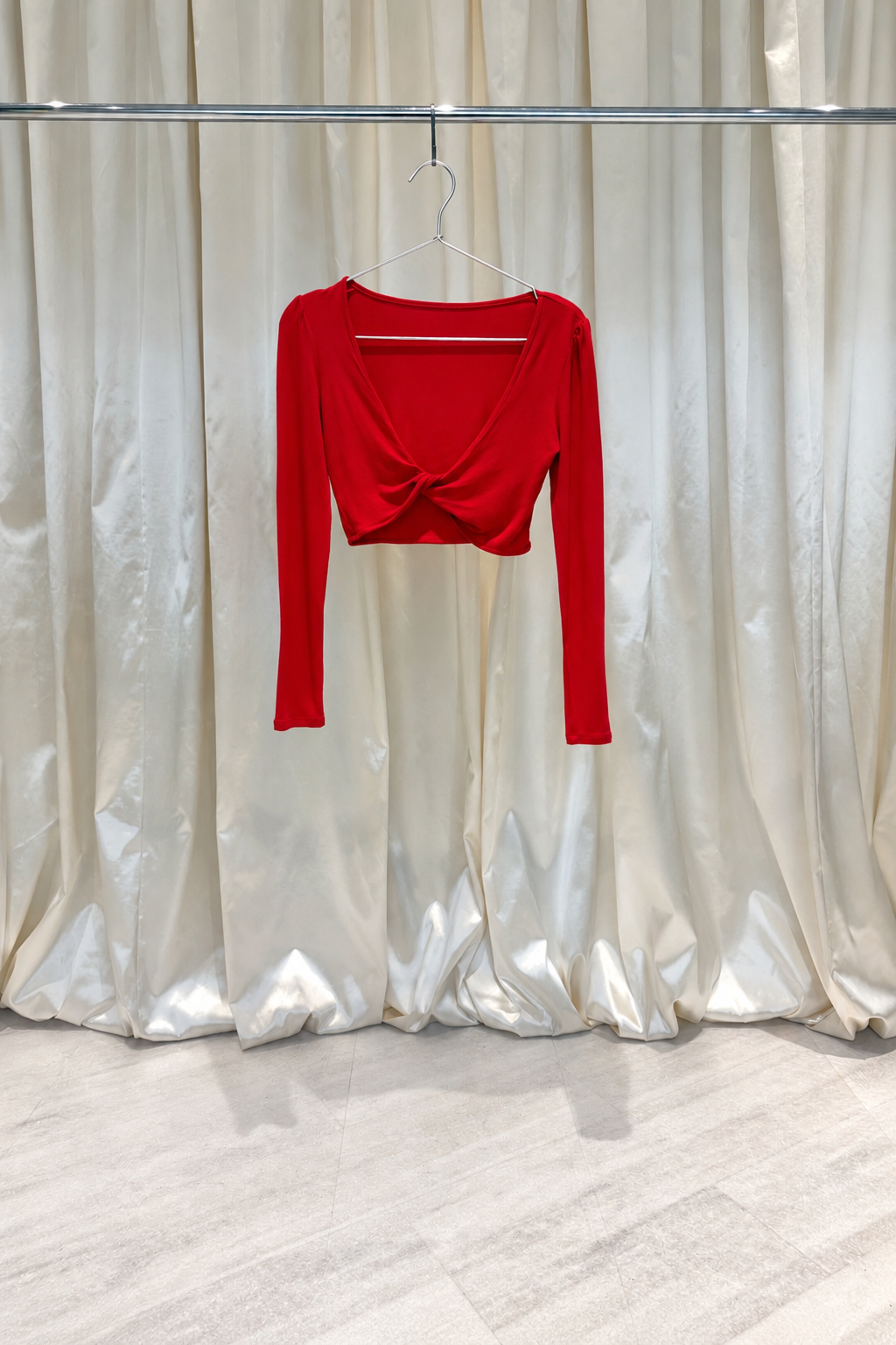 Red Cropped Top